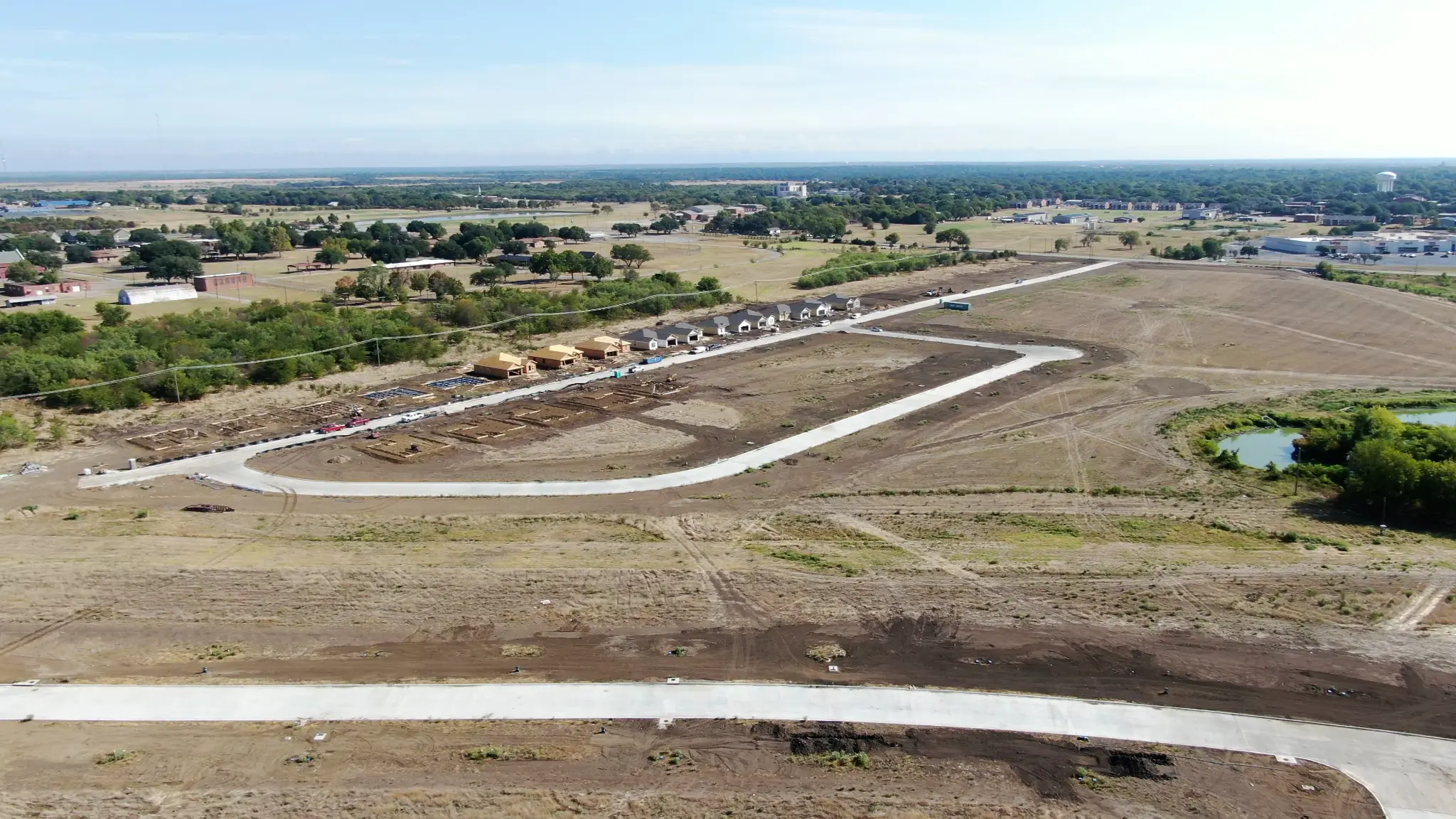 Land development site in Arkansas